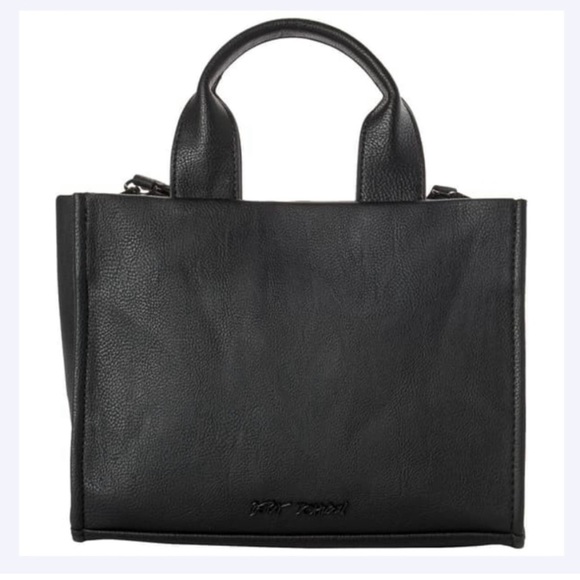 Betsey Johnson Black Tote with Whimsical Embellishments EUC - Picture 3 of 4